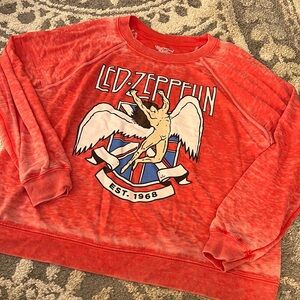 Recycled Karma Led Zepplin sweatshirt, size M EUC!